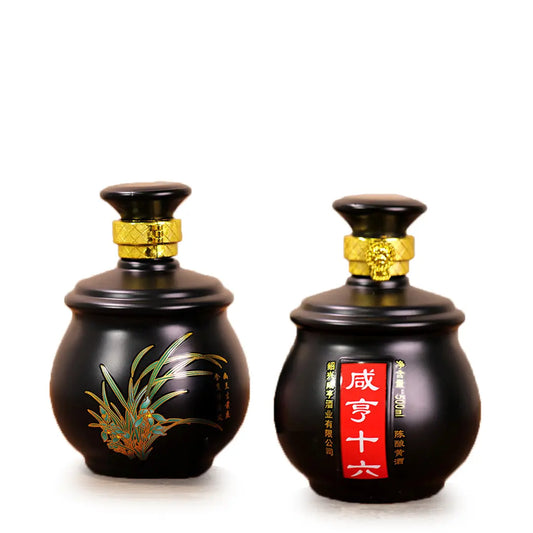 咸亨十六 十年陳釀 黃酒 黑紅瓶限定版500ml x 2枝
