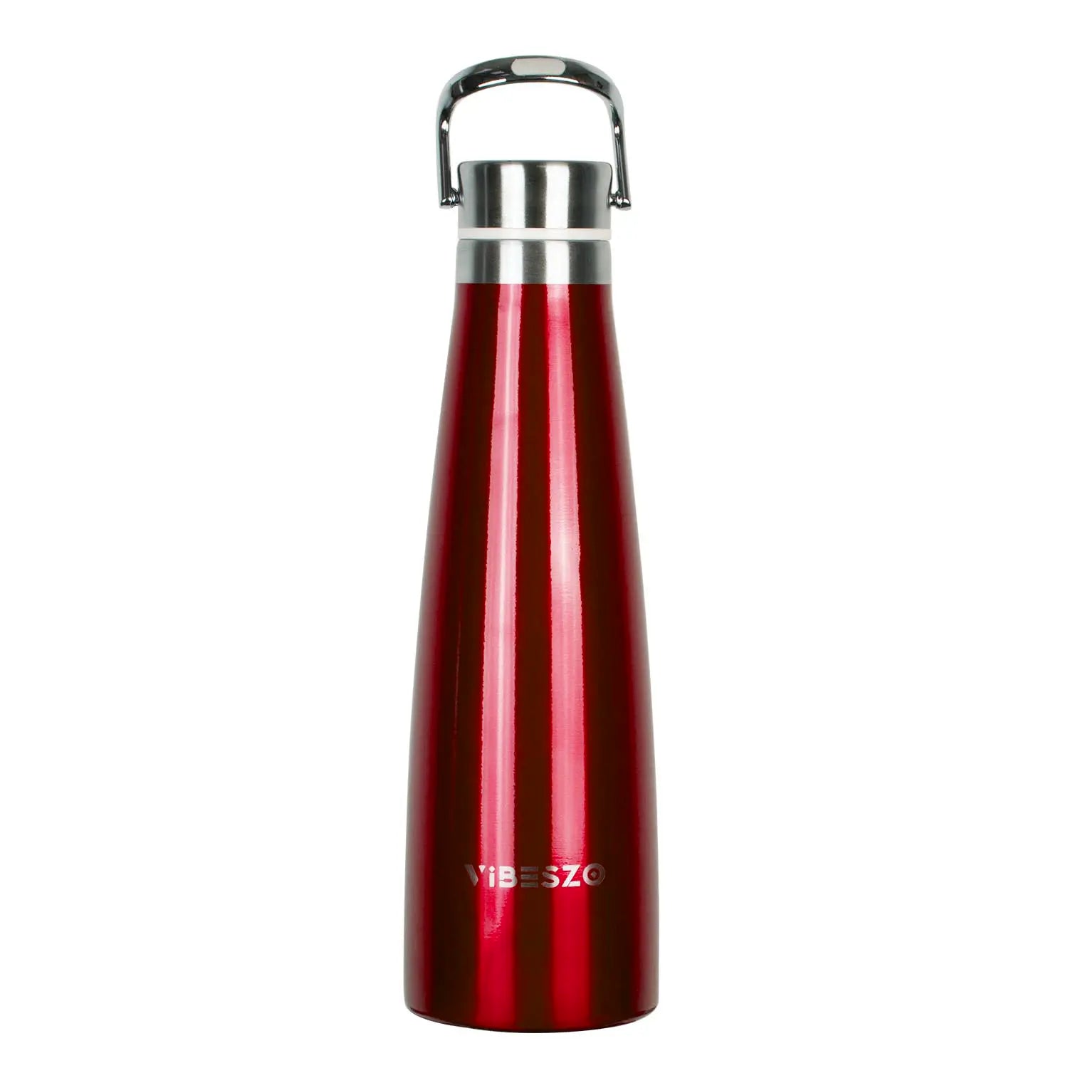 Vibeszo 不鏽鋼真空保溫瓶 白金紅Titanium Red