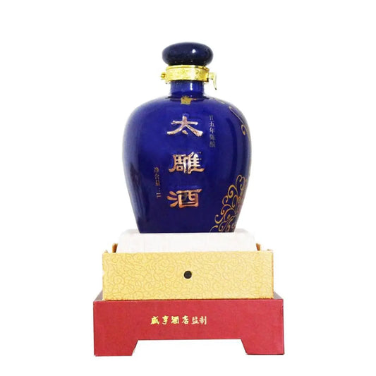 咸亨 太雕二十五年陳釀 黃酒 寶藍瓶禮盒裝1000ml