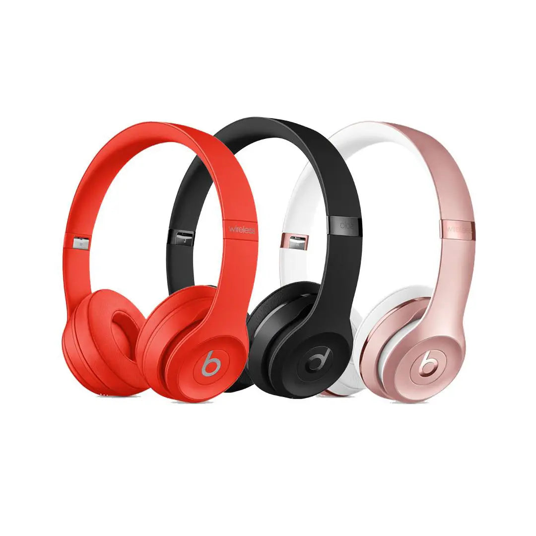 Beats Solo3 Wireless 頭戴式耳機 紅色Red